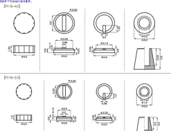 Plastic Unit P119 Round Mold III (Reissue)