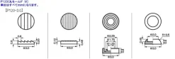 Plastic Unit P120 Round Mold IV (Reissue)