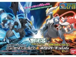 Pokemon Plamo Collection No.27 & No.28 Black Kyurem & White Kyurem