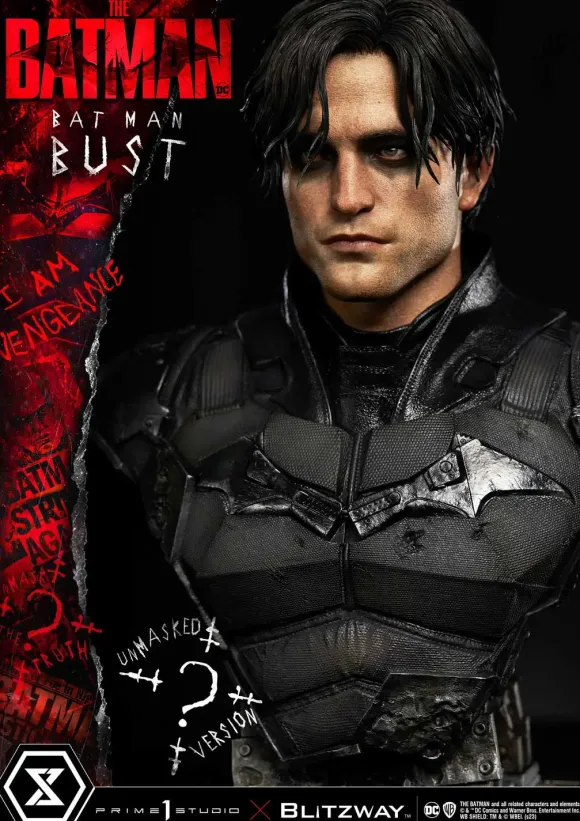 1/3 Premium Bust The Batman Batman Unmasked