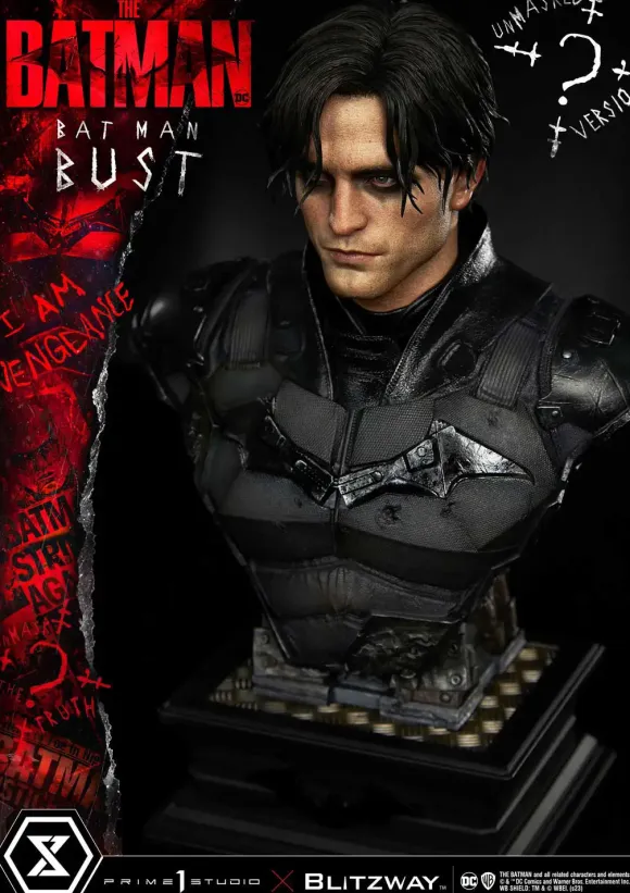 1/3 Premium Bust The Batman Batman Unmasked