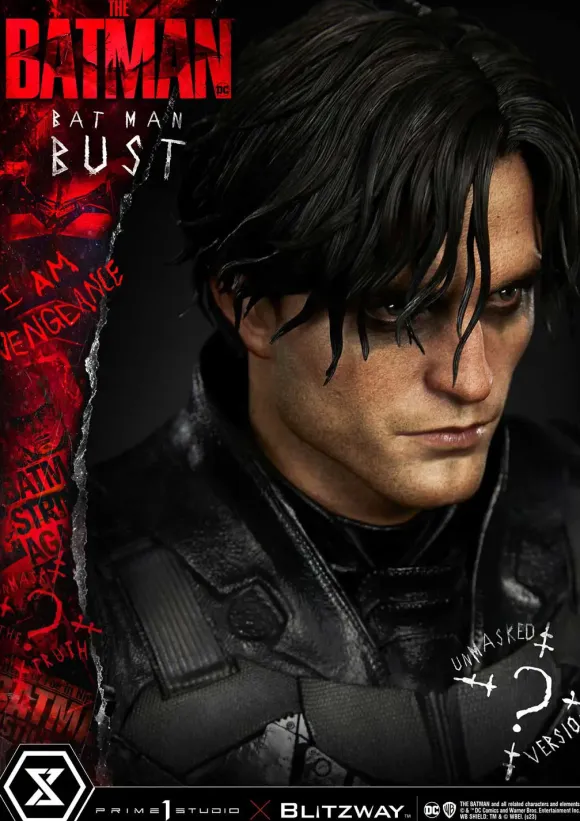 1/3 Premium Bust The Batman Batman Unmasked