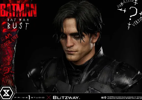 1/3 Premium Bust The Batman Batman Unmasked