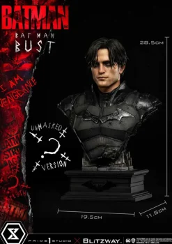 1/3 Premium Bust The Batman Batman Unmasked