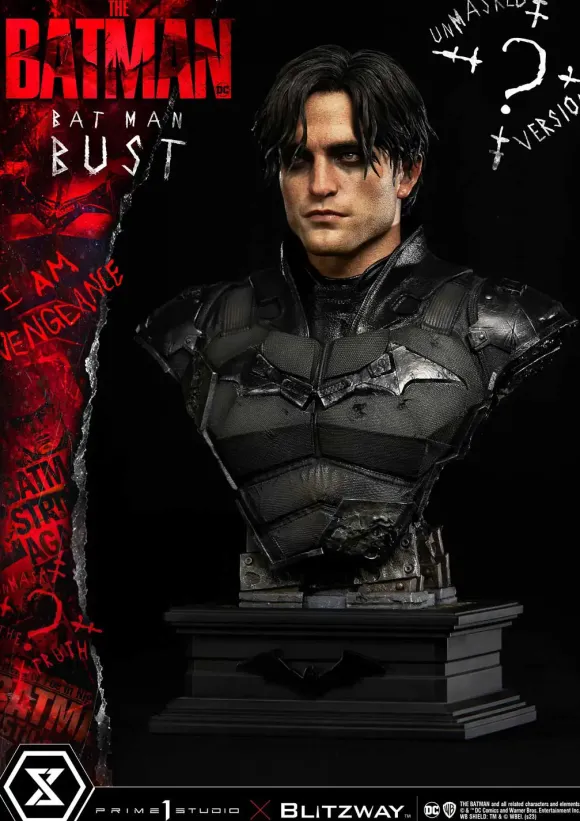 1/3 Premium Bust The Batman Batman Unmasked