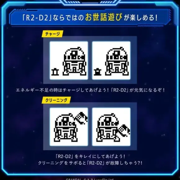 R2-D2 Tamagotchi Holographic Ver.