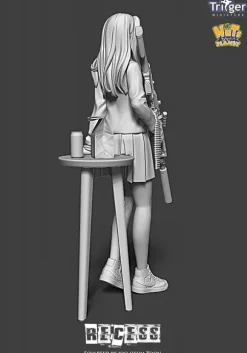 1/35 Recess (120mm) Lady Gunner Taking a Lunch Break