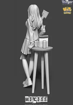 1/35 Recess (120mm) Lady Gunner Taking a Lunch Break