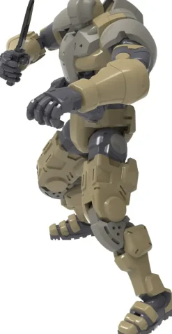 Remnant Dome Series WWS-0-01/02 Match Soldier/Peacekeeping Armor Plastic Model Kit (Brown)