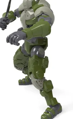 Remnant Dome Series WWS-0-01/02 Match Soldier/Peacekeeping Armor Plastic Model Kit (Green)
