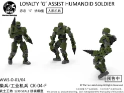 Remnant Dome Series WWS-O-01/04 Match Soldier / Industrial Soldiers Plastic Model Kit (Green)