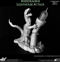 Rhedosaurus Lighthouse Attack Polyresin Statue