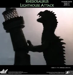 Rhedosaurus Lighthouse Attack Polyresin Statue
