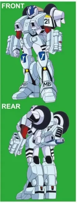 1/15 Ride Armor Mospeada Stick Type