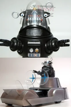 Robby The Robot Die-Cast Figure Normal & Transporter