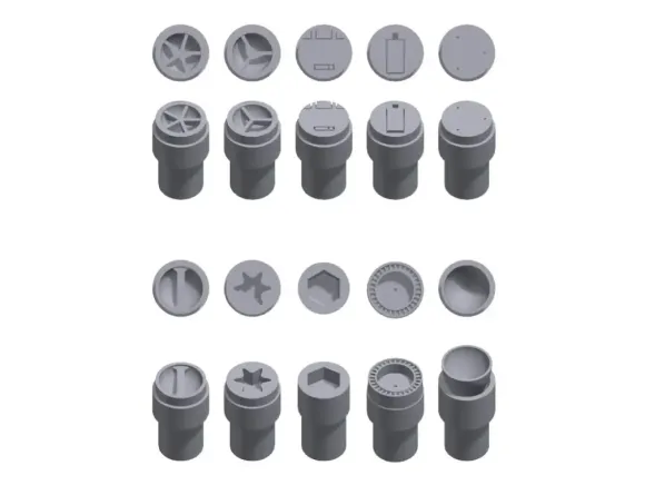 Round mould L size general purpose round mould 5mm set