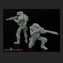 1/35 R.U-R Sniper Robot & Take Point Robot Set