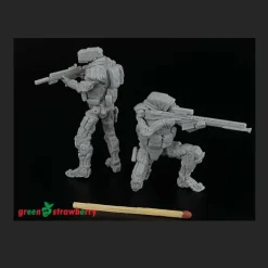 1/35 R.U-R Sniper Robot & Take Point Robot Set