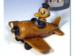 Sand Cast Toy Donald & Airplane