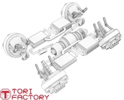 1/35 scale Flying Car Unit Conversion Set Vladimir Motors - FT160