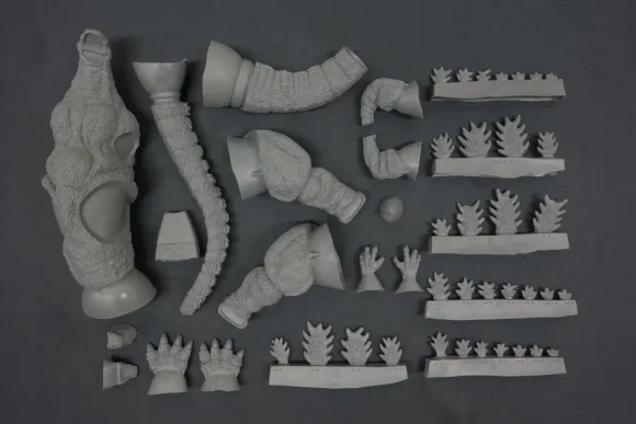 1/400 Sci-Fi MONSTER Soft Vinyl Model Kit Collection Godzilla 1994