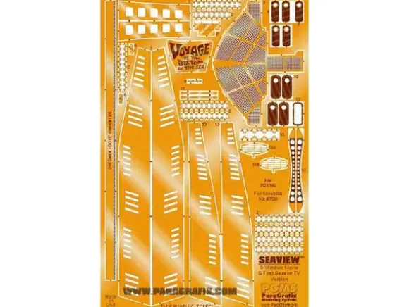 1/128 Seaview Movie Ver & Detail Up Etching Set