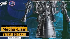 1/100 SF3DP Yalkut Rocket Mecha-Lism