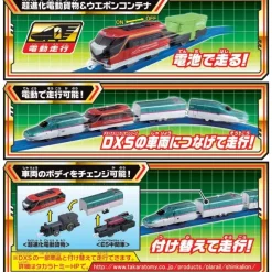 Shinkansen Deformation Robot Shinkarion: Super Evolution Electric Cargo & Weapon Container Set