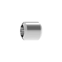 Silver 2.5mm Twin Pipe 3 (10pcs)