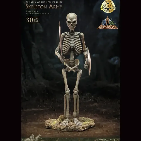 Skeleton Army Statue