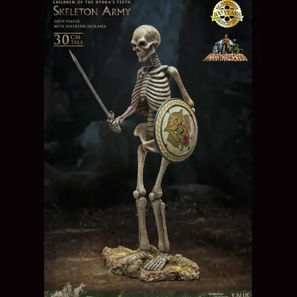 Skeleton Army Statue