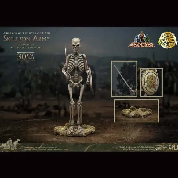 Skeleton Army Statue