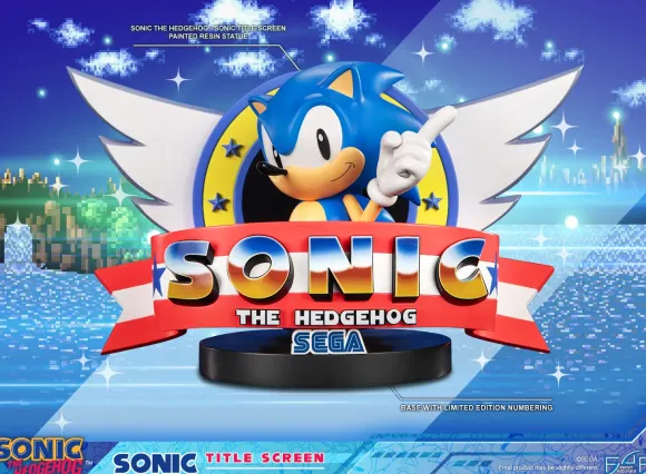 Sonic the Hedgehog / Sonic Title Screen Statue