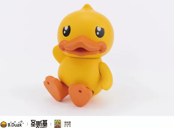 SOSKILL x ULTRA EGG SpaDuck 19th Anniversary Black Samurai Limited Edition Plastic Model Kit
