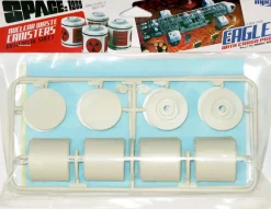 1/48 Space 1999 Nuclear Waste Canister Parts (for MPC Eagle Transporter)