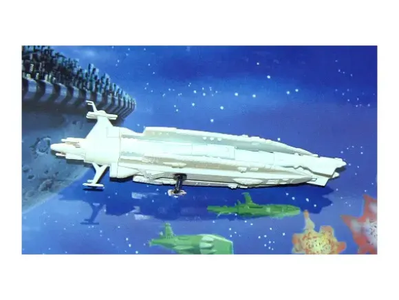 Space Panorama Fierce Fight of Comet Empire City