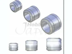 S2 Pipe 3.0mm Aluminum (20pcs)