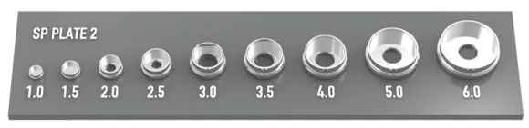 SP Plate 2 for 3.5mm (3pcs)