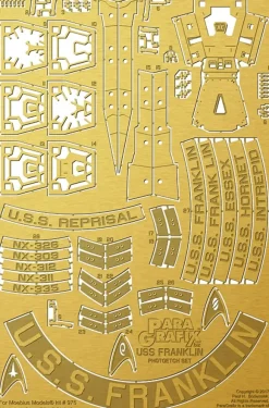 1/350 Star Trek Beyond: NX-326 USS Franklin + Detail Up Set