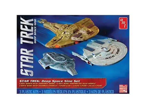 1/2500 Star Trek: Deep Space Nine Spaceship 3Kit Set