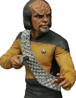 Star Trek: The Next Generation TNG Worf Bust Bank