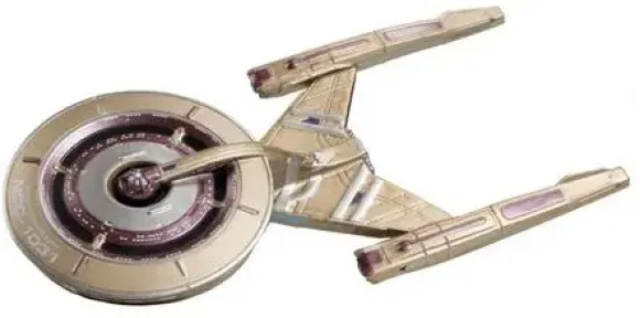 Star Trek TITANS: Discovery: 4.5" U.S.S. Discovery NCC-1031