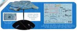 1/1000 Star Trek U.S.S. Defiant Unpainted Plastic Model Kit