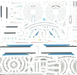 1/2500 Star Trek U.S.S. Enterprise Box Set - Snapfit
