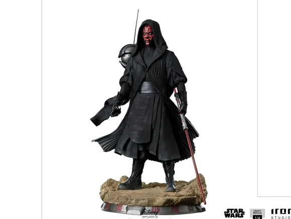 1/4 Star Wars - Iron Studios Scale Statue: Legacy Replica Series - Darth Maul