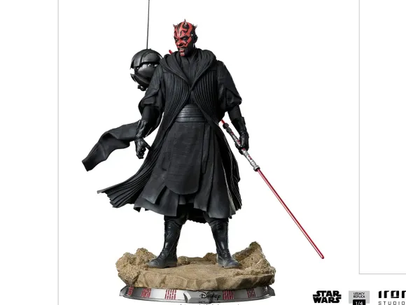 1/4 Star Wars - Iron Studios Scale Statue: Legacy Replica Series - Darth Maul