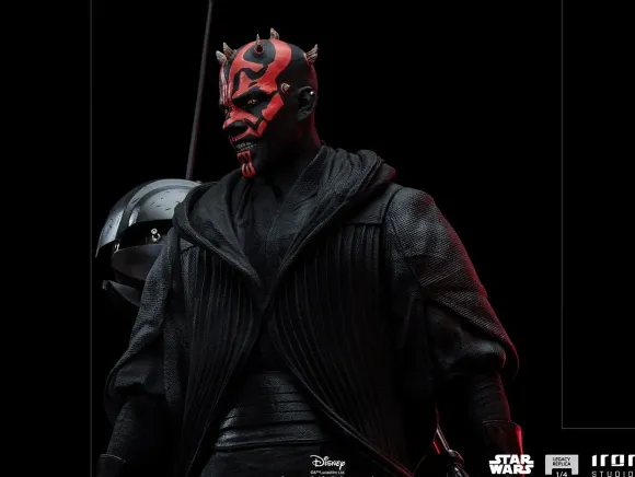 1/4 Star Wars - Iron Studios Scale Statue: Legacy Replica Series - Darth Maul