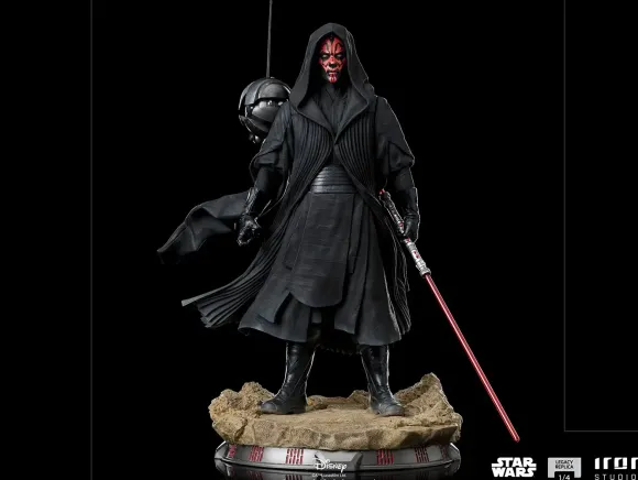1/4 Star Wars - Iron Studios Scale Statue: Legacy Replica Series - Darth Maul