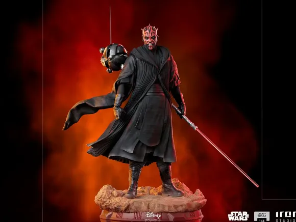 1/4 Star Wars - Iron Studios Scale Statue: Legacy Replica Series - Darth Maul
