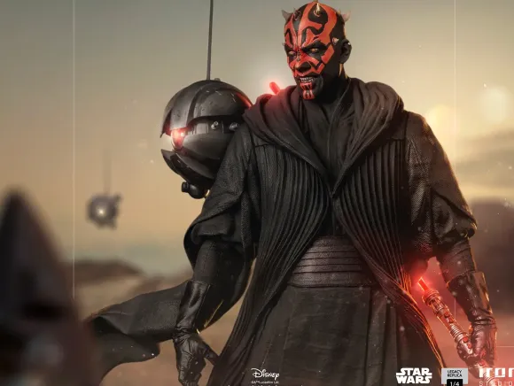 1/4 Star Wars - Iron Studios Scale Statue: Legacy Replica Series - Darth Maul